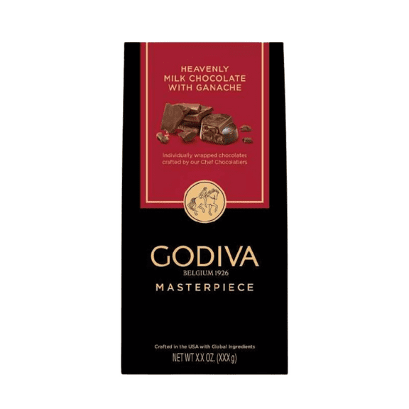 Godiva Masterpiece Chocolate Heavenly Milk Chocolate with Ganache 4.10 oz