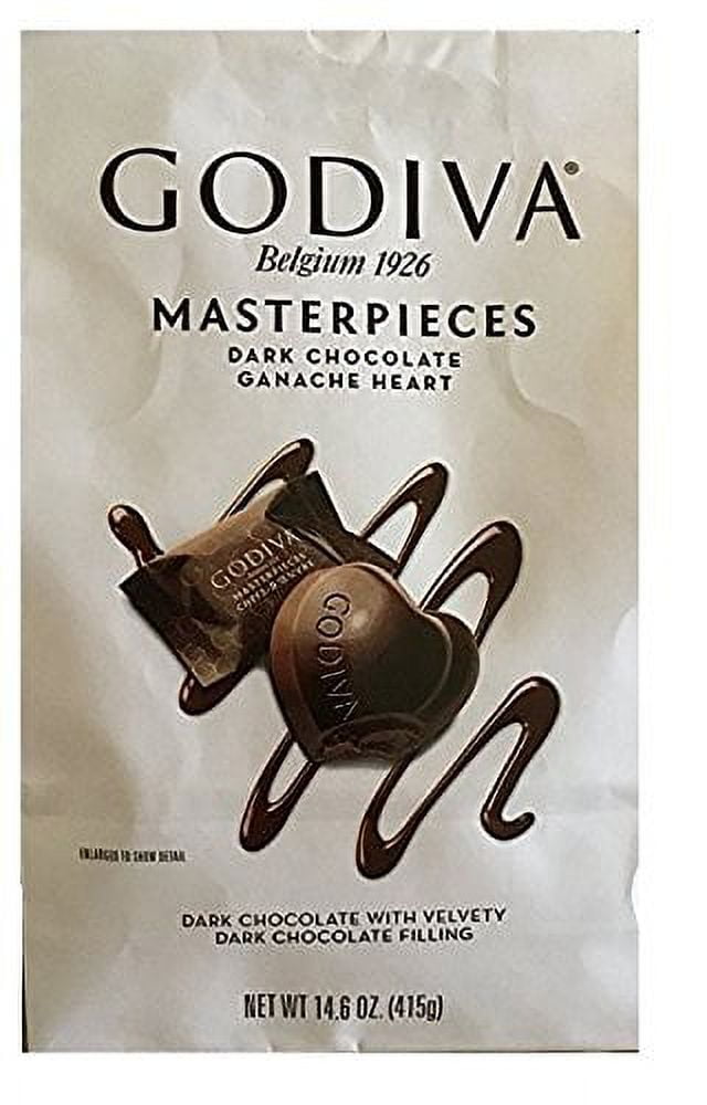 Godiva Masterpieces Dark Chocolate Hearts, 14.6 Oz