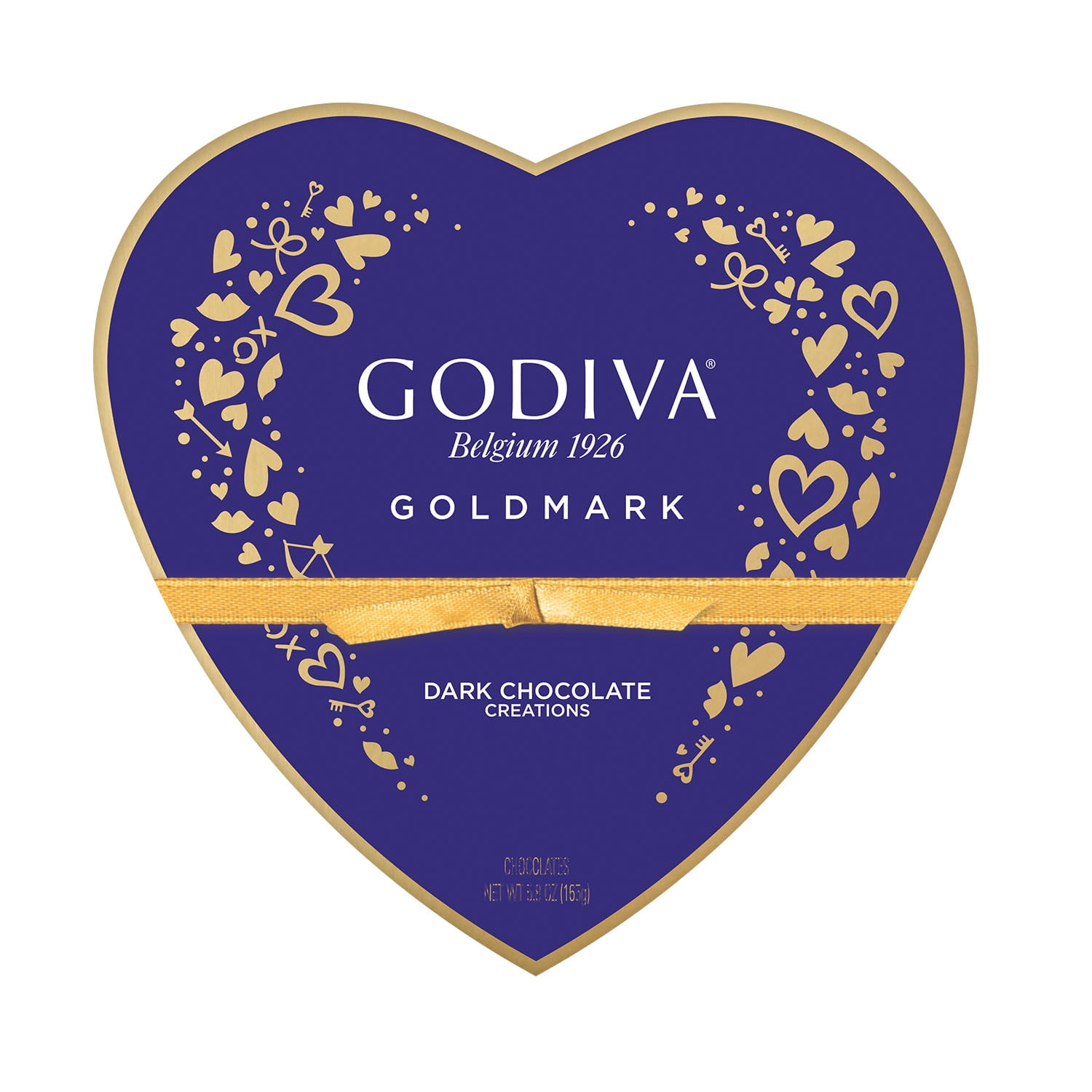 Godiva Valentine’s Day Chocolate Assortment, Goldmark Giftbox, 14 Piece