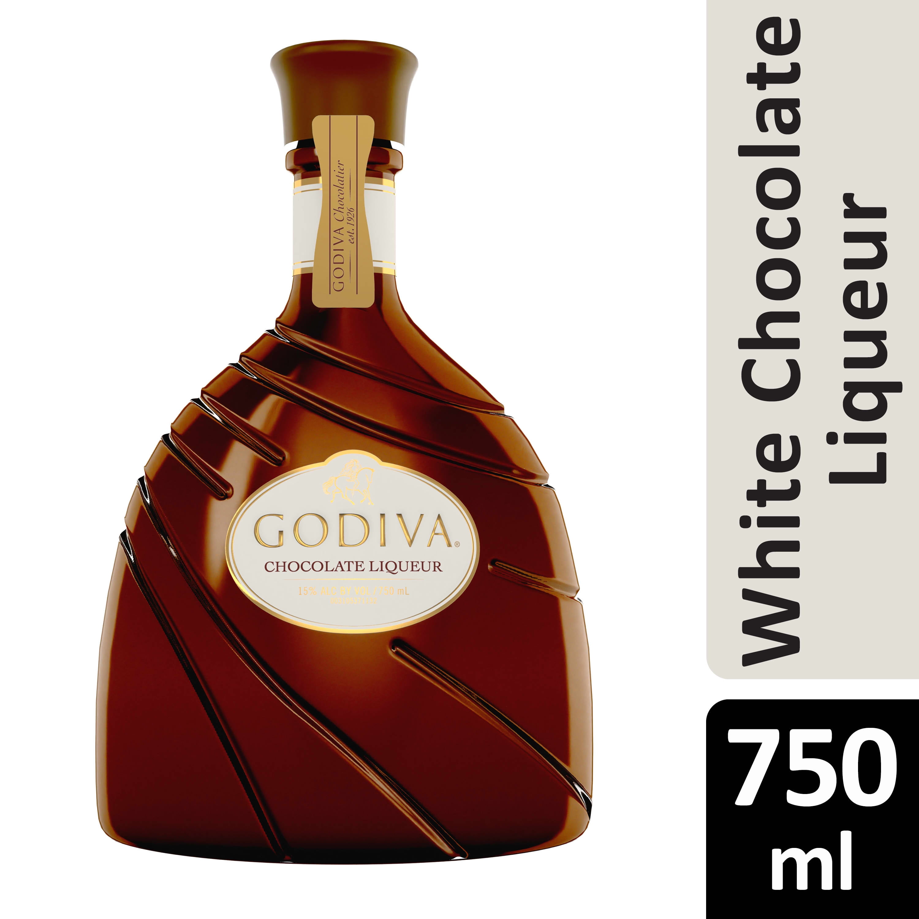 Godiva White Chocolate Liqueur, 750 ml, 15% ABV - Walmart.com