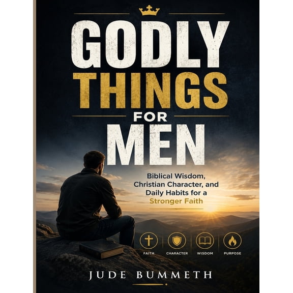 Godly Things for Men: Biblical Wisdom, Christian Character, and Daily Habits for a Stronger Faith, (Paperback)