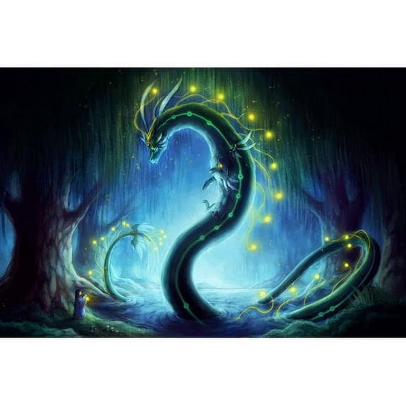 "Godly Visit" Painting Print on Canvas