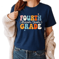 thumbnail image 1 of Godmerch Back to School Fourth Grade Dream Team Crewneck Teacher Graphic Shirt, First Day of School Teacher Gifts, 1 of 4