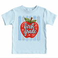 thumbnail image 1 of Godmerch First Grade Apple Back to School Shirt for Kids Youth Graphic T Shirt First Day School Tee, 1 of 6