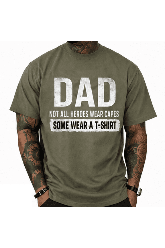 Funny Dad T-Shirt for Father's Day 2026 - Gift Ideas for Dad - Sarcarsm Dad Jokes Graphic Tee for Fathers Style Keepsake
