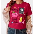 thumbnail image 1 of Godmerch Happy To See Your Face Crewneck Teacher Graphic Shirt, First Day of School Teacher Gifts, Back To School Tee, 1 of 5