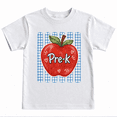 thumbnail image 1 of Godmerch Pre-K Apple Back to School Shirt for Kids Youth Graphic T Shirt First Day of School Tee, 1 of 6