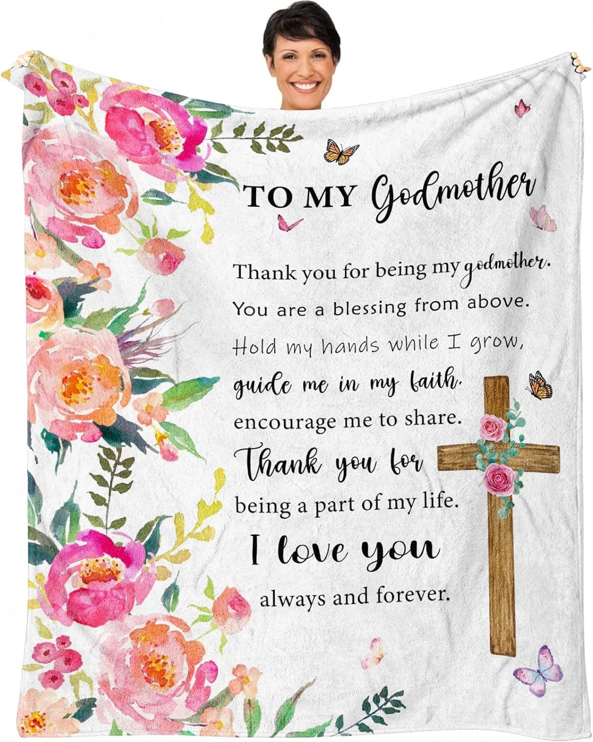 Godmother Gifts from Godchild, Godmother Gift, God Mother Gifts for Women, Christian Gifts for