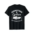 thumbnail image 1 of Godmother And Godson Friends for Life T-Shirt, Suitable for All Men And Women Outdoor Short-Sleeved T-Shirts in All Seasons, Ready to Wear 100% Cotton, S-XXXL, 1 of 6