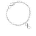 thumbnail image 1 of Godmother Infinity Sign Friends Infinity Toggle Chain Bracelet, 1 of 1