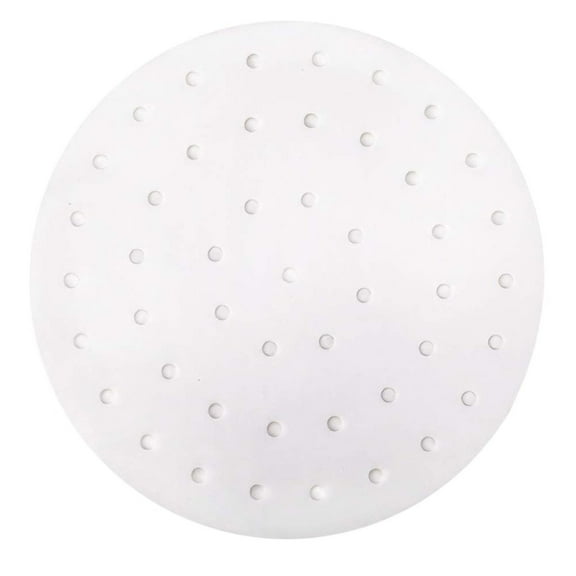 Godom 100 Pack Air Fryer Parchment Paper 9 inch, Round Bamboo Steamer Liners, White