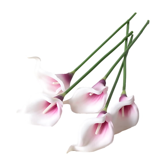 Godom 20Pcs Mini Artificial Calla Lily Flower, Flower Home Decoration Photography Props