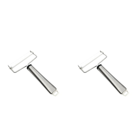 Godom Adjustable Cheese Slicer,Stainless Steel Cheese Scraper Baking Cheese Slicer Multi Function Butter Cheese Slitter Butter Wire Scraper