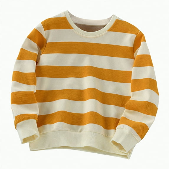 Godom Baby Girl Boy Sweatshirt Crew Neck Long Sleeve Pullover Toddler Kids Lightfleece Lined Tops Boys Hoodies