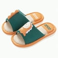 thumbnail image 1 of Godom Baby Slippers House Open Toe Comfy Slippers Summer Non-Slip Beach Shoes Kid Cloud Slides, 1 of 4