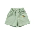 thumbnail image 1 of Godom Boy Shorts Flat Front Performance Stretch Shorts Uniform for Kids, 1 of 6