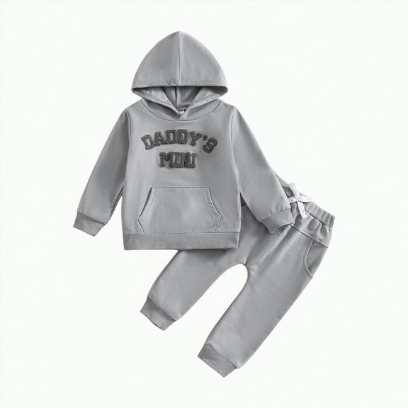 Godom Boys Clothes Graphic Printed Sweatshirt and Jogger Pant Sets Fall Winter Clothes