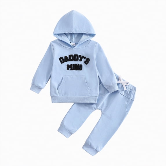 Godom Boys Clothes Graphic Printed Sweatshirt and Jogger Pant Sets Fall Winter Clothes