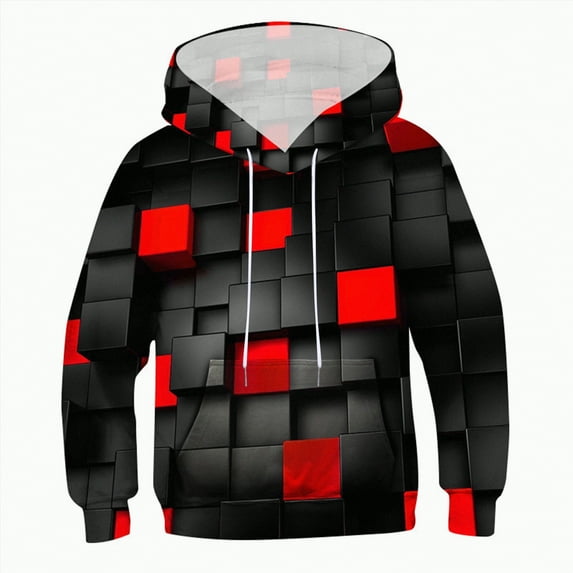 Godom Boys Graphic Hoodies Cool Casual Pullover Long Sleeve Kids Fashion Sweatshirt