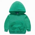 thumbnail image 1 of Godom Boys Hoodies Sweatshirt Solid Color Long Sleeve Cotton Pullover Soft Casual Top, 1 of 4