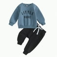 thumbnail image 1 of Godom Boys Outfits Graphic Printed Sweatshirt and Jogger Pant Sets Fall Winter Clothes, 1 of 5