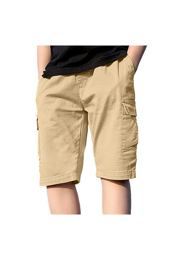 Boys Shorts Lightweight Quick Dry Athletic Running Workout Shorts Uniform for Kids