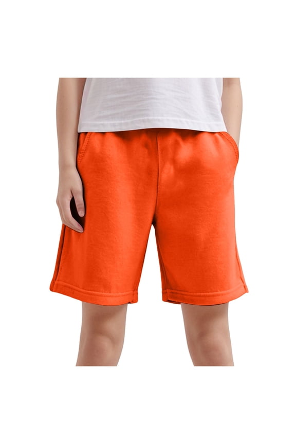 Boys Shorts Quick Dry Athletic Pull-On Shorts with Elastic Waist Sports Outdoor Homewear