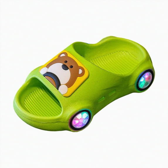 Godom Boys Slippers Non-Slip Super Soft Quick Drying Shower Slides Beach Water Shoes