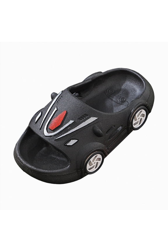 Boys Slippers Non-Slip Super Soft Quick Drying Shower Slides Indoor Outdoor Shoes