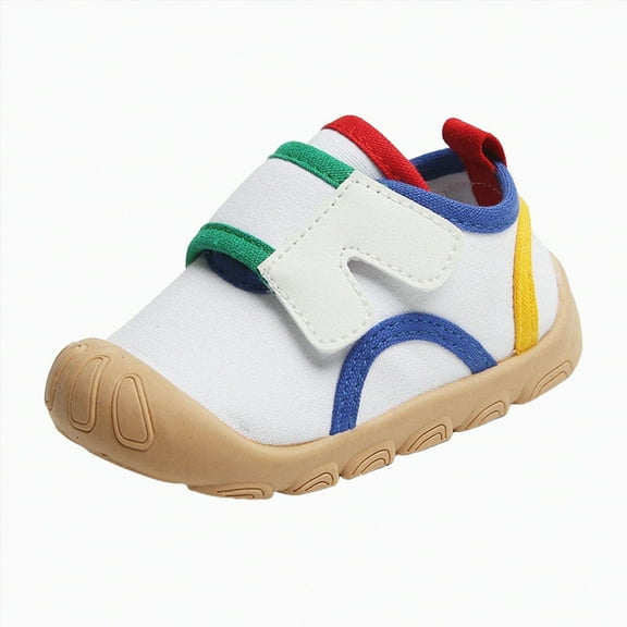 Godom Boys Sneakers Lightweight Breathable Strap Athletic Shoes Running Shoe