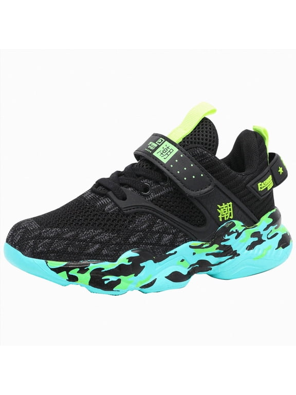 Boys Sneakers Summer Walking Sneakers Lightweight School Dress Shoes Tennis Shoe