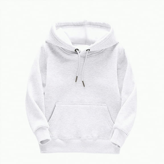 Godom Boys Sweatshirts Kids Child Toddler Boys Girls Solid Long Sleeve Patchwork Hooded Thickened Warm Sweatshirt Pullover Blouse Tops Out