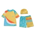 thumbnail image 1 of Godom Boys Swim Set 2 Piece Swim Set Swimming Top Boys Swim Trunks Beachwear Bathing Suit, 1 of 2
