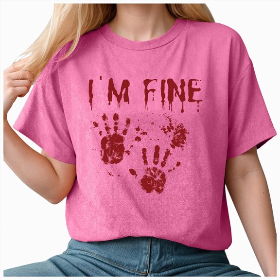 Godom Fall Shirts for Women Halloween Pumpkin Graphic Tees Tops Cute Autumn T-Shirt