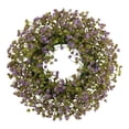 thumbnail image 1 of Godom Front Door Wreaths All Year Round Summer/Spring /Fall/Winter Wreath For Front Door Plastic Simulation Wreath Flower Wall Hanging Decoration, 1 of 6
