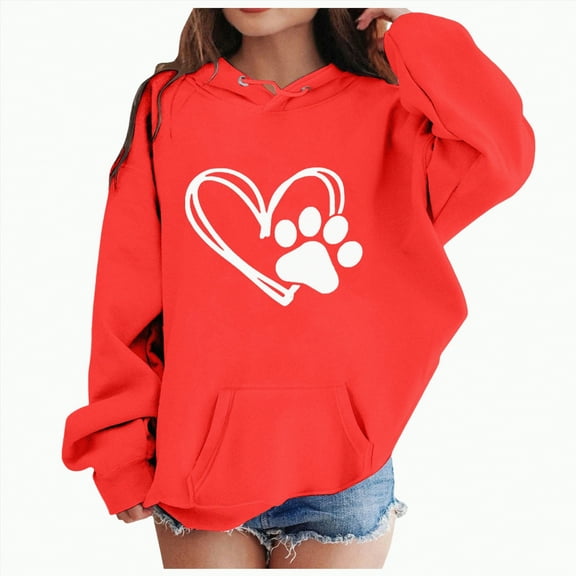 Godom Girl's Hoodie Long Sleeve Soft Sweatshirt Graphic Hoody Kids Cute Pullovers Top Clothes for Girls Hoodies for Teen Boys Jacket