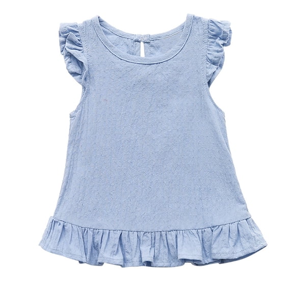 Godom Girls' Assorted Everyday Short Sleeve T-Shirts Quick Dry T-Shirts Summer Cute T Shirts