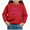 thumbnail image 1 of Godom Girls Cute Graphic Crewneck Sweatshirt Long Sleeve Drop Shoulder Pullover Tops, 1 of 4