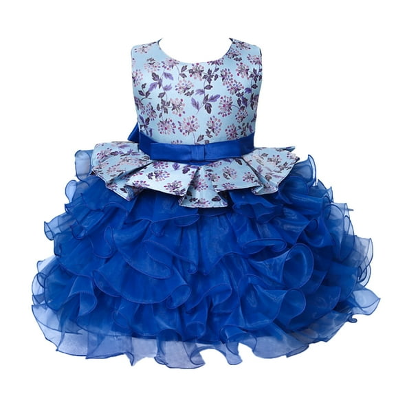 Godom Girls Dresses Floral Dress Girl Casaul Printed A-line Sundress Dresses for Teens