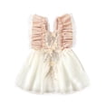 thumbnail image 1 of Godom Girls Dresses Floral Dress Girl Casaul Printed A-line Sundress Flower Girl Dress, 1 of 4