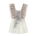 thumbnail image 1 of Godom Girls Dresses Floral Dress Girl Casaul Printed A-line Sundress Formal Dresses, 1 of 4