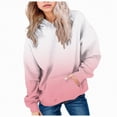 thumbnail image 1 of Godom Girls Gradient Hoodies Front Pockets Fashion Casual Pullover Long Sleeve Kids Sweatshirt, 1 of 5
