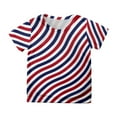 thumbnail image 1 of Godom Girls Kid Tough T-Shirt Short Sleeve Casual Daily Shirt for Kids Kids Summer Fashion Tops Tees, 1 of 4