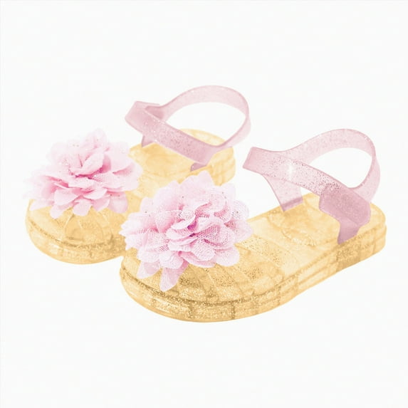 Godom Girls' Sandals Summer Outdoor Beach Sports Closed-Toe Sandal for Toddler Little Big Kid