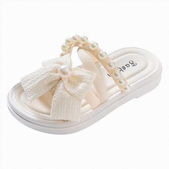 Godom Girls Slippers Non-Slip Super Soft Slides Bathroom Thick Sole Sandals Kid Cloud Slides