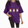 thumbnail image 1 of Godom Halloween Shirt Women Shirts Funny Halloween Ghost Graphic Short Sleeve Tee Tops, 1 of 6