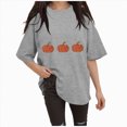 thumbnail image 1 of Godom Halloween Shirts for Women Halloween Ghost T-Shirts Pumpkin Graphic Shirt Short Sleeve Tops, 1 of 6