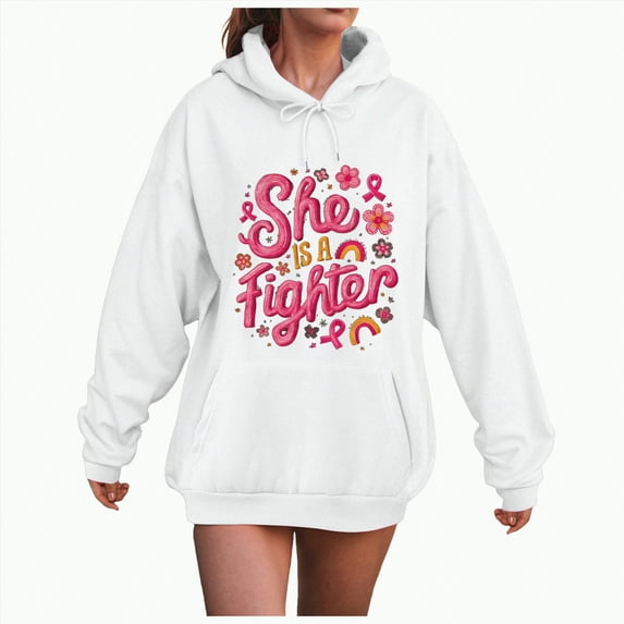 Godom Hoodies for Women Long Sleeves Casual Shirts Color Round Neck Sweatshirt Crewneck Pullover Tunic Tops Fall Winter Outfits Clothes Oversized Hoodie