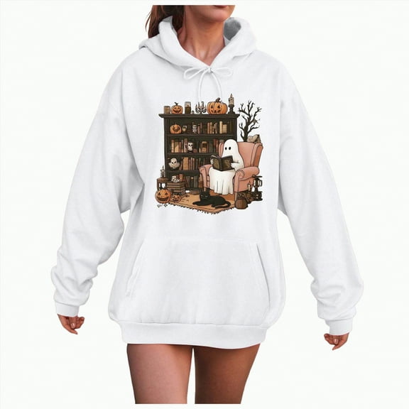 Godom Hoodies for Women Fleece Hooded Sweatshirts Oversized Pullover Long Sleeve Ladies Tops with Pocket Womens Sweatshirt