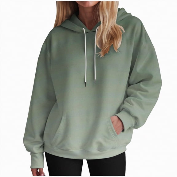 Godom Hoodies for Women Tie Dye Oversized Hooded Sweatshirt Long Sleeve Casual Colorful Pullover Hoodie Fall Sweater